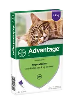 Advantage kat 80 vanaf 4 kg 4 pipetten