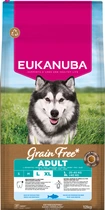 Eukanuba adult large breed grain free rijk aan zeevis 12kg Hondenvoer