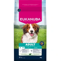Eukanuba dog adult lam&rijst small&medium breed 3kg