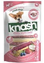 Knash Woofa loofa dental vitality bosbessen rode bieten small 7 stuks