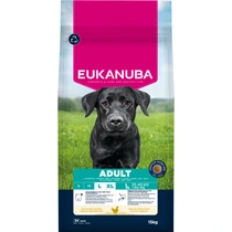 15KG Eukanuba dog adult large breed kip Hondenvoer