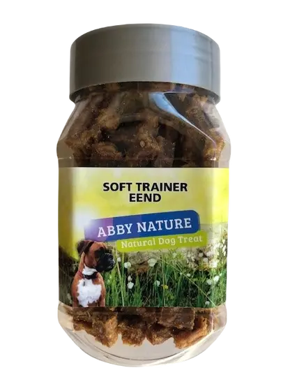 Abby Nature 100% puur soft trainer eend 150 gram - afbeelding 1