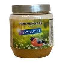 Abby Nature vogelpindakaas basic pot 350 gram - afbeelding 1