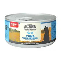 Acana cat premium paté tuna & chicken 85 gram SALE!