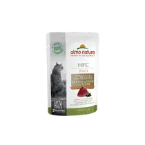 Almo nature cat hfc jelly pouch tonijnfilet & zeewier 55 gram