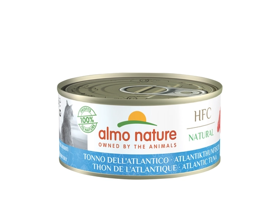 Almo nature cat hfc natural atlantische tonijn 150 gram - afbeelding 1