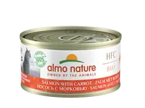 Almo nature cat jelly hfc zalm & wortel 70 gram