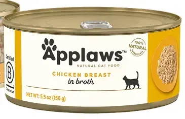 Applaws blik kippenborst kattenvoer 156 gram - afbeelding 1