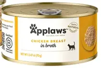 Applaws blik kippenborst kattenvoer 24X70gr. - afbeelding 1