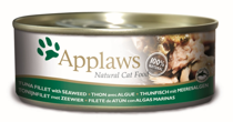 Applaws blik tonijnfilet&zeewier kattenvoer 24x156gr. - afbeelding 4