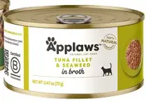 Applaws blik tonijnfilet&zeewier kattenvoer 24X70gr. - afbeelding 1