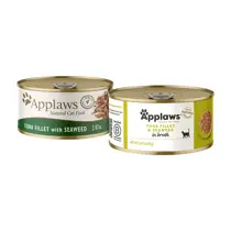 Applaws blik tonijnfilet&zeewier kattenvoer 24X70gr. - afbeelding 2