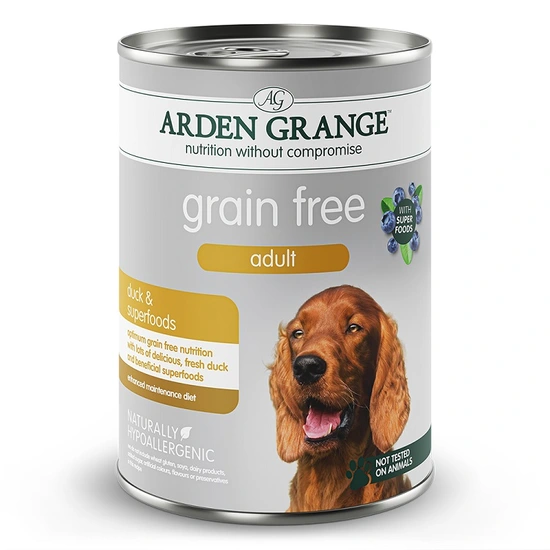 Arden grange dog blik eend graanvrij 395 gram Hondenvoer - afbeelding 1