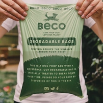 Becopets beco bags 48 stuks (4x12) composteerbare poepzakjes - afbeelding 4