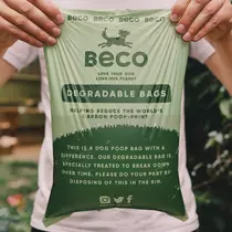 Becopets beco bags 96 stuks (8x12) composteerbare poepzakjes - afbeelding 4