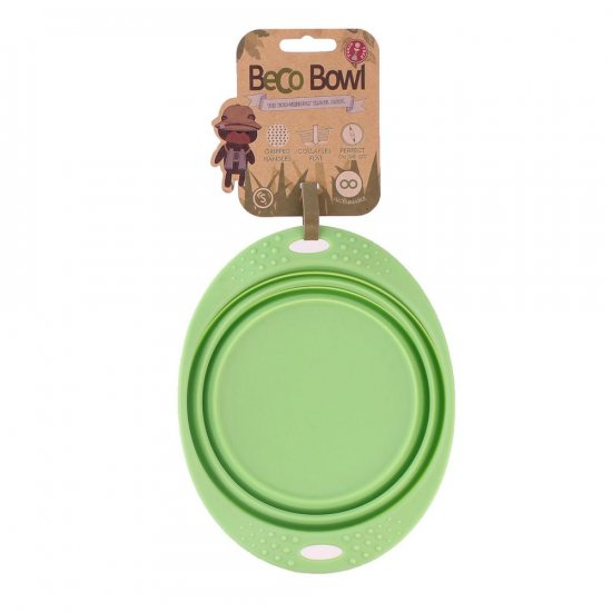 Becopets travel bowl small green