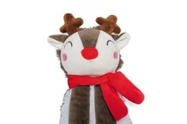 Beeztees kerst rendier-flatino zonder piep 35cm hondenspeelgoed - afbeelding 3