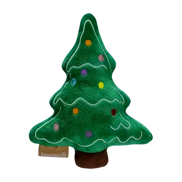 Beeztees kerstboom noel groen zonder piep 20cm hondenspeelgoed - afbeelding 1