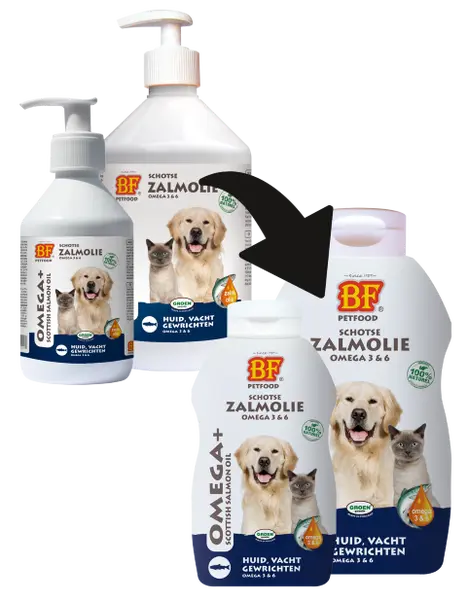 Biofood vloeibare zalmolie 500 ml - afbeelding 1