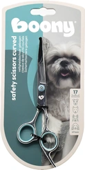 Boony veiligheidsschaar gebogen 17 cm hond