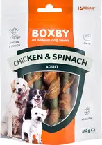 Boxby chicken & spinach sticks adult 100 gram - afbeelding 1