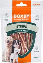Boxby strips puppy&adult 100 gram - afbeelding 1