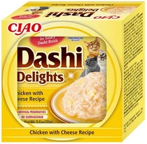 Ciao Dashi delights kip met kaas 70 gram kattenvoer - afbeelding 1