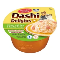 Ciao Dashi delights kip met tonijn en sintjacobsschelp 70 gram kattenvoer - afbeelding 2