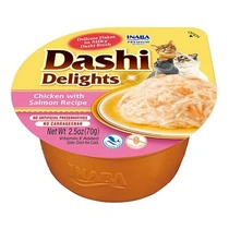 Ciao Dashi delights kip met zalm 70 gram kattenvoer - afbeelding 2