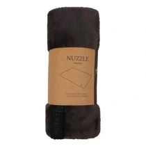 District 70 nuzzle blanket dark grey 100 x 70 cm - afbeelding 1