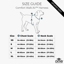 Dog Copenhagen comfort walk air harness x-small black - afbeelding 6