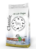 Farm Food HE classic 15 kg + gratis fresh menu 125 gram