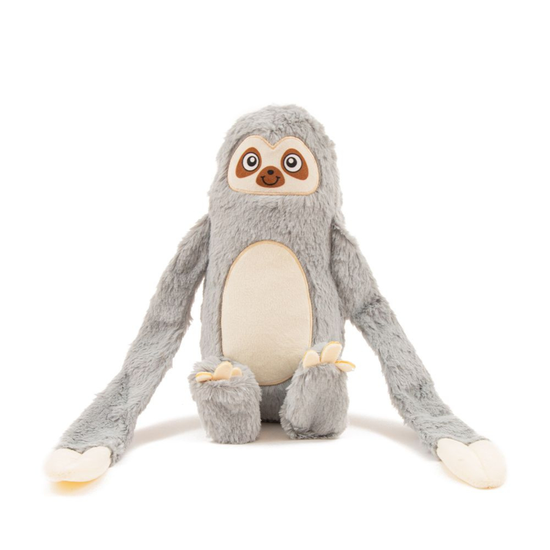 Great and small plush toy long armed sloth 42 cm