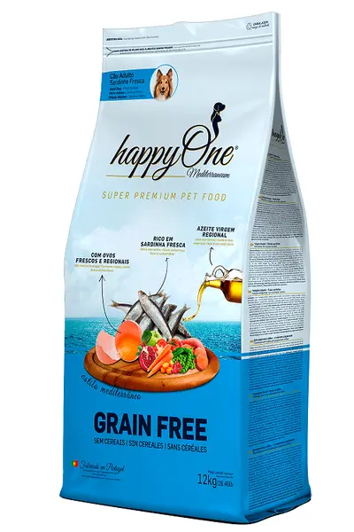 HappyOne mediterraneum dog adult fresh sardine12kg - afbeelding 1