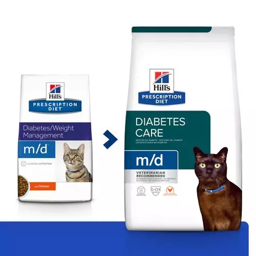 Hill's prescription diet feline m/d diabetes care kg Kattenvoer - Van Noord's Dierenvoeders