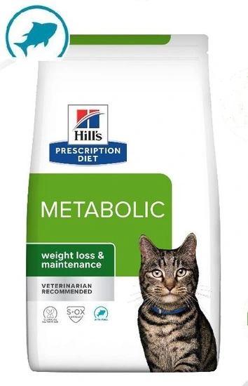 Hill's prescription diet feline metabolic weight management tonijn 3 kg Kattenv - afbeelding 1