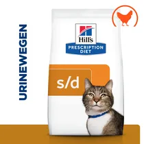 Hill's prescription diet feline s/d urinary care kip 3 kg Kattenvoer - afbeelding 4