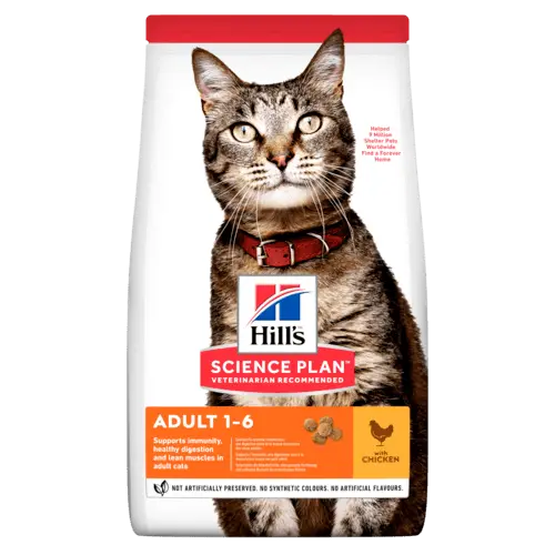 Hill's science plan feline adult kip 1.5 kg Kattenvoer