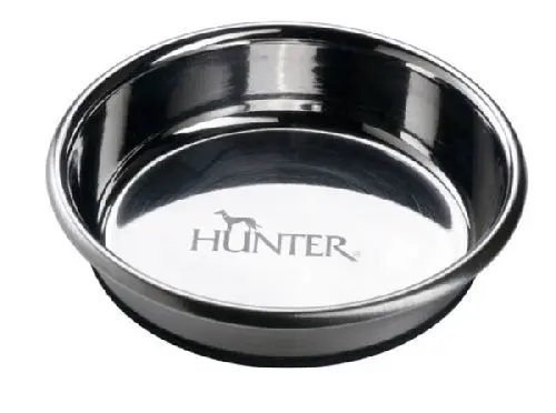 Hunter edelstahlnapf 0.19 liter hunter gravur - afbeelding 1