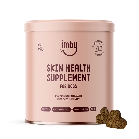 Imby skin health supplement for dogs 90 soft chews - afbeelding 1