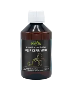 Invicta aqua kefir vital waterkefir voor katten 250 ml.