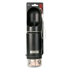 Kong H2O stainless steel water bottle trek&treat 295ml