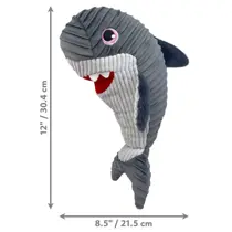 Kong hond cuteseas rufflez shark m/l - afbeelding 2