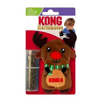 Kong Kattenspeelgoed holiday reindeer refillables catnip