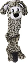 Kong stretchezz jumbo snow leopard XL Hondenspeelgoed - afbeelding 4