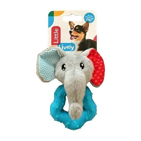 Little+Lively elephant&tpr 15 cm hondenspeelgoed - afbeelding 1