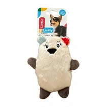 Little+Lively polar bear 15 cm hondenspeelgoed - afbeelding 1