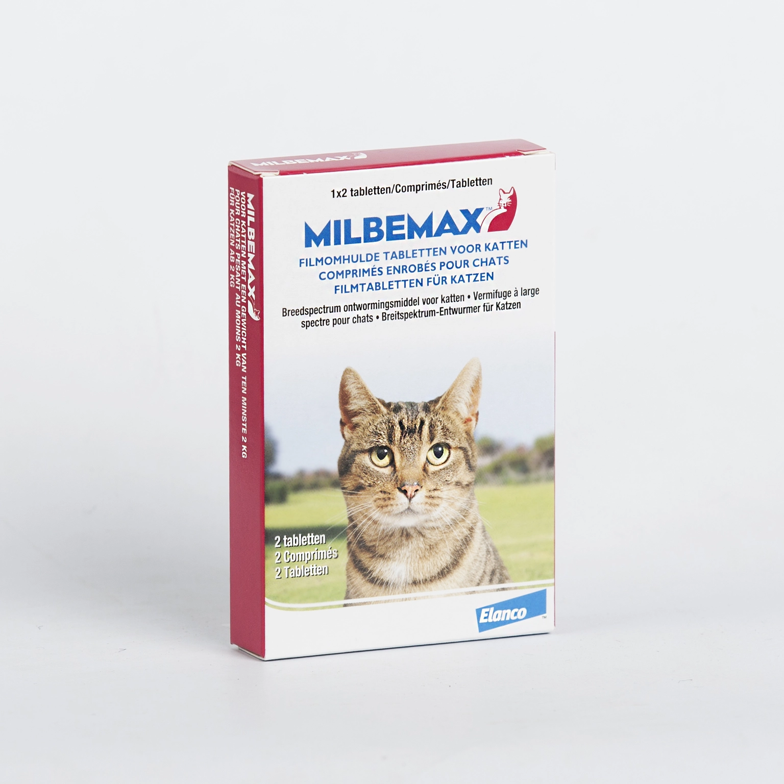 Milbemax Kat Groot 2 Ontworming Tabletten - Van Noord's Dierenvoeders