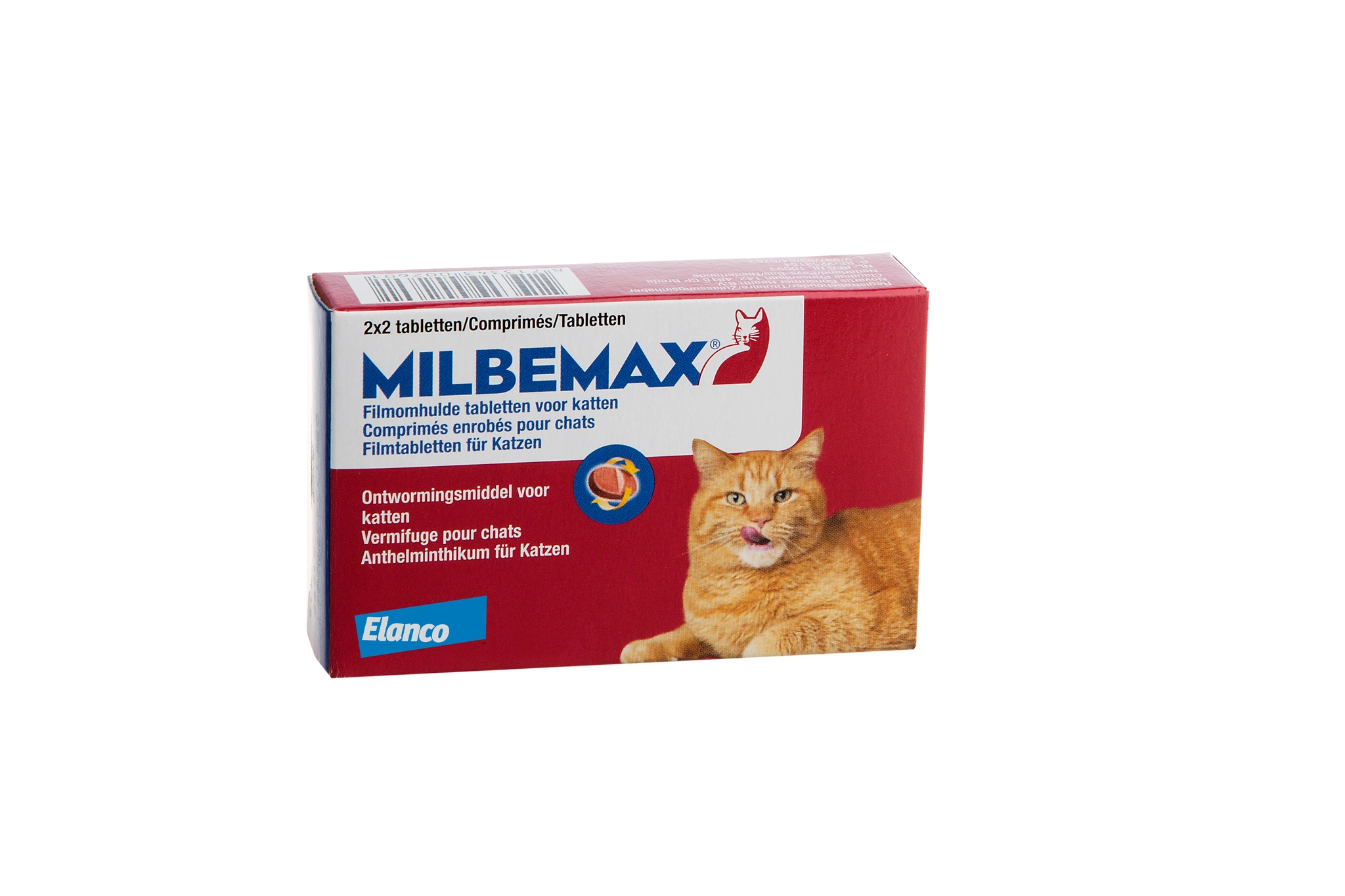 Milbemax Kat Groot 4 Ontworming Tabletten - Van Noord's Dierenvoeders