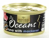 Natural Health cat oceans tuna&mackerel 85gr. kattenvoeding - afbeelding 1